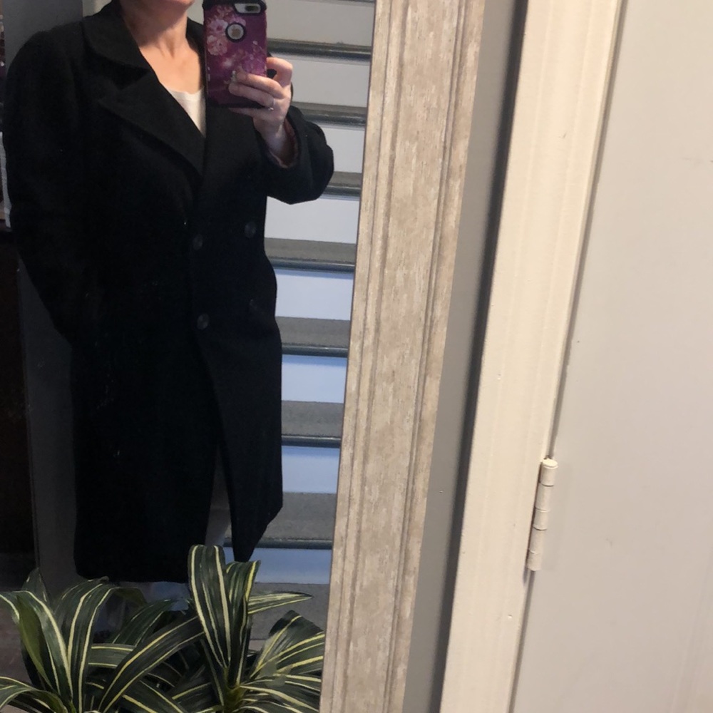 Chloe womens wool coat size M - Picture 13 of 16